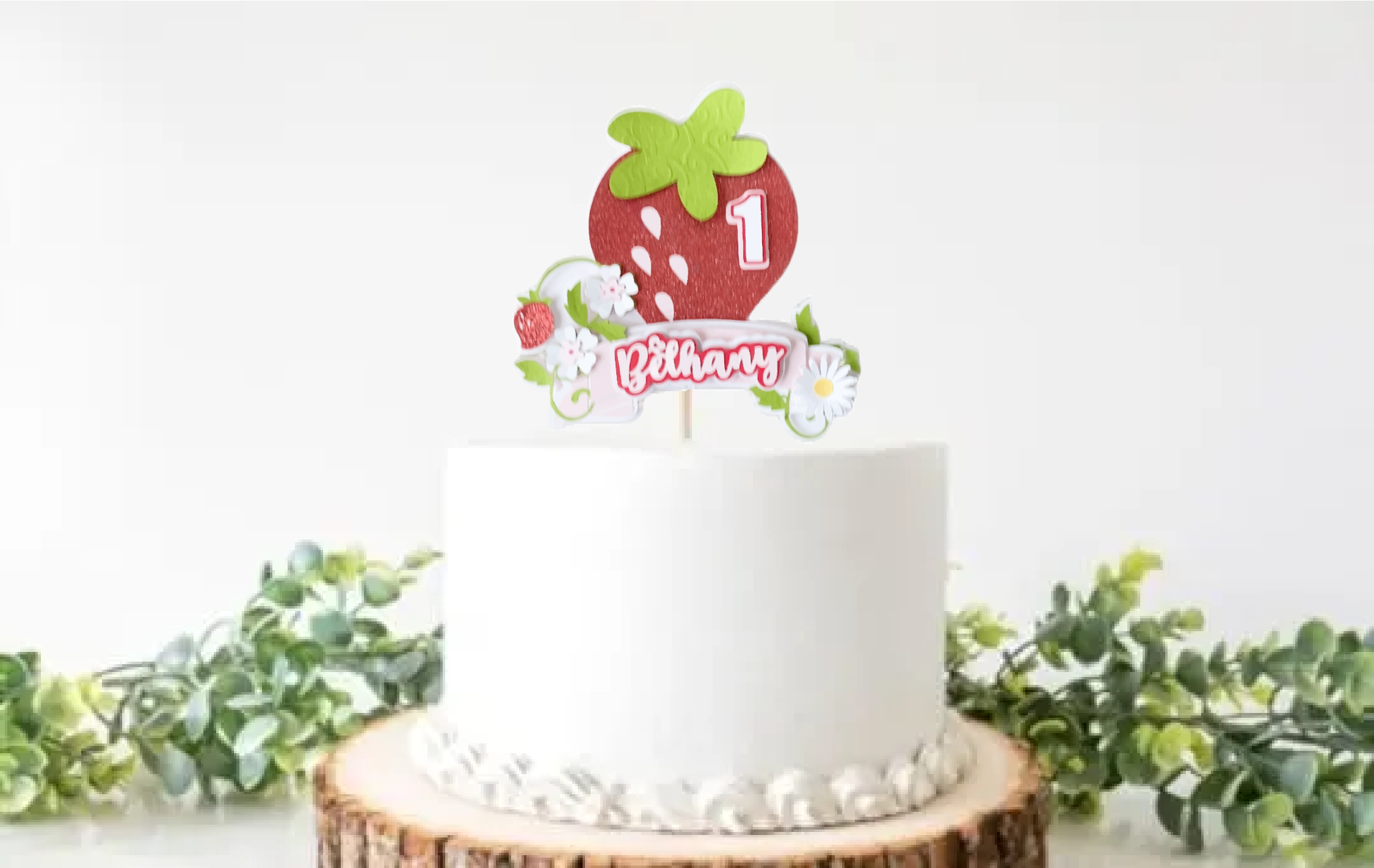 Strawberry Loving Cutie - Cake Smash First Birthday Photography ·  KristeenMarie Photography
