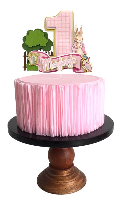 Blue stripe Peter Rabbit cake | Peter rabbit cake, Cake, Decorator icing